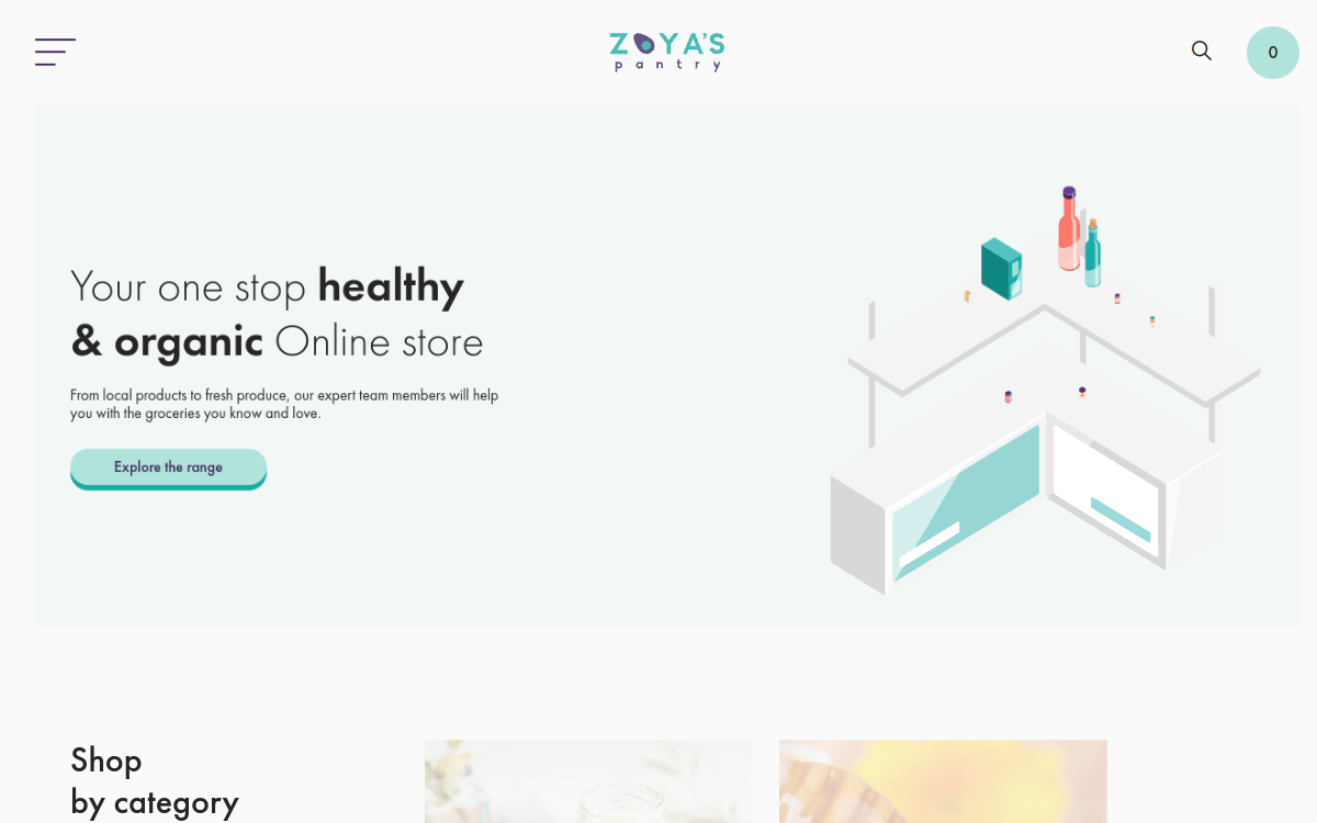 zoyaspantry.com.au screenshot