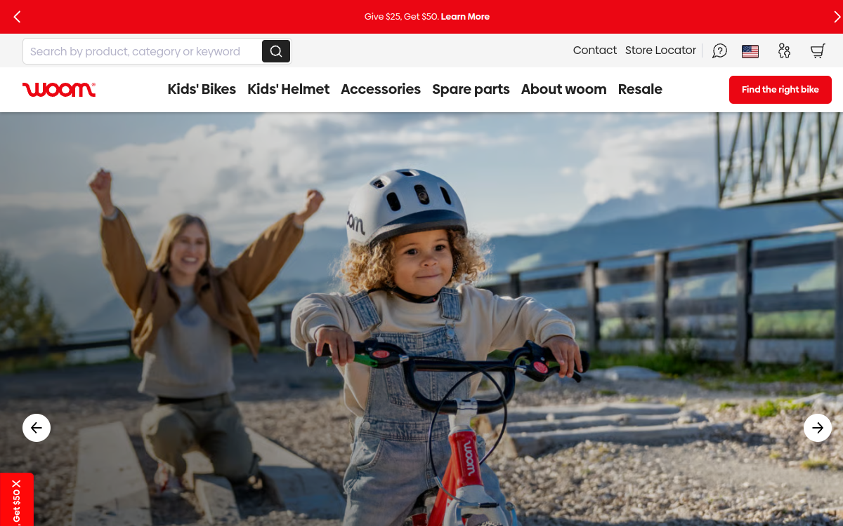 woom.com screenshot