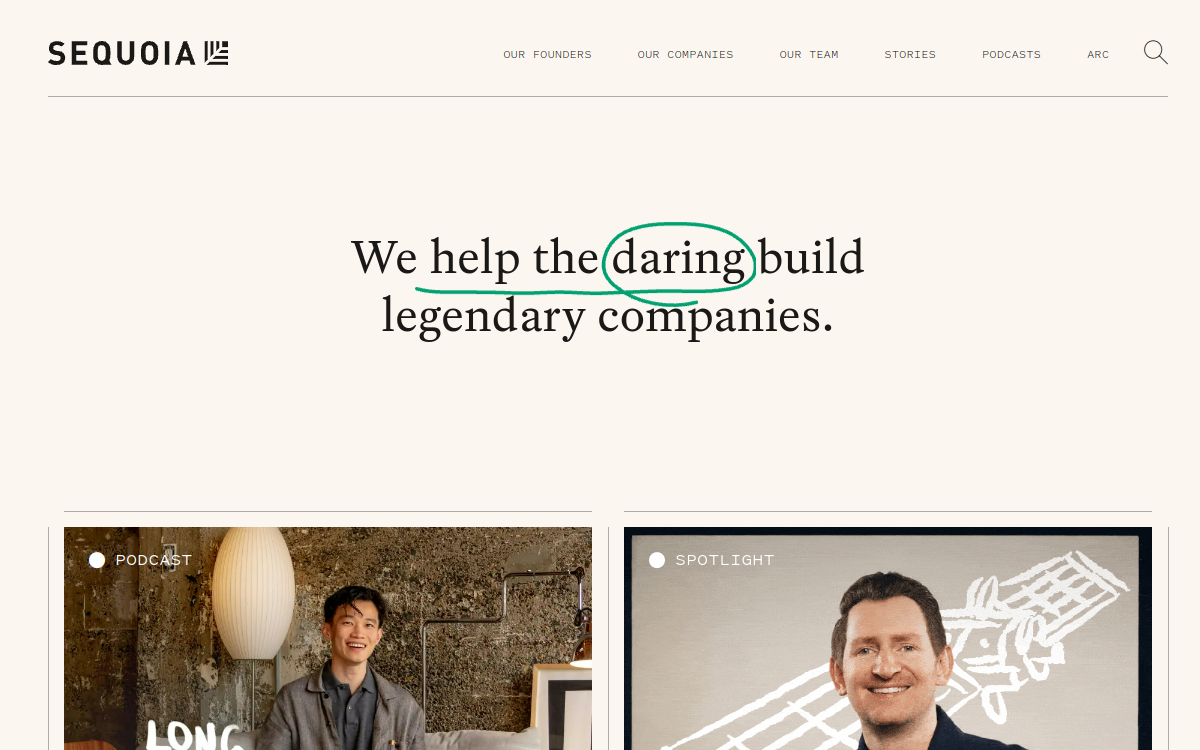 sequoiacap.com screenshot