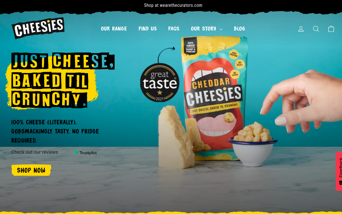 cheesies.co.uk screenshot