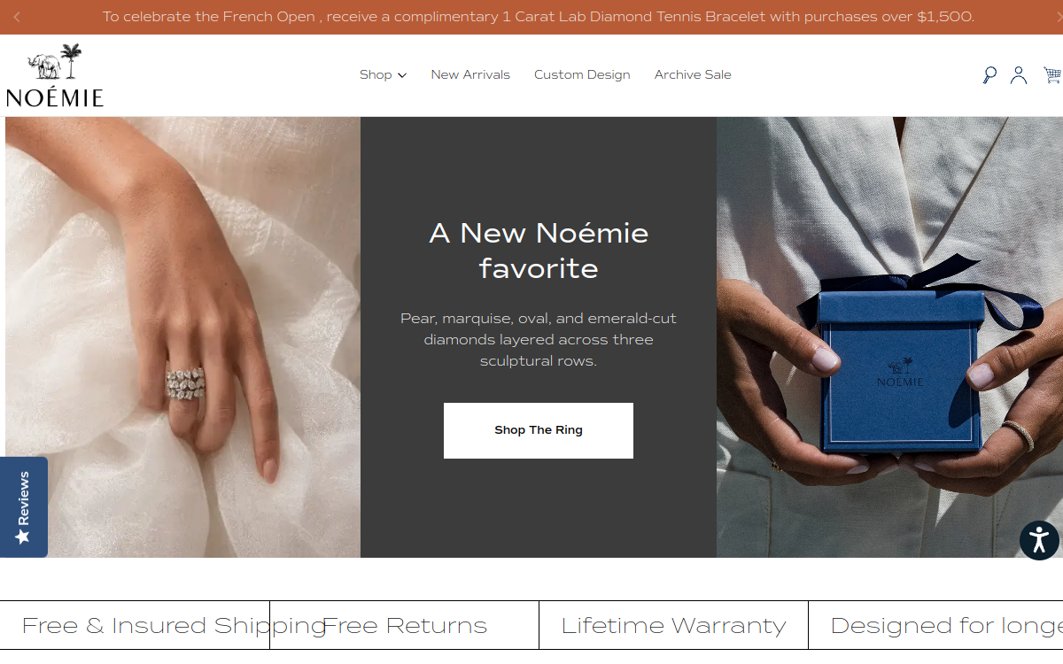 hellonoemie.com screenshot