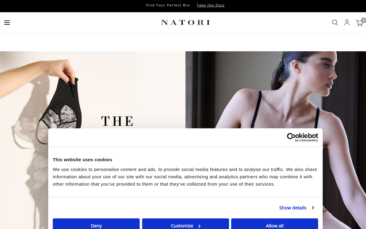 natori.com screenshot