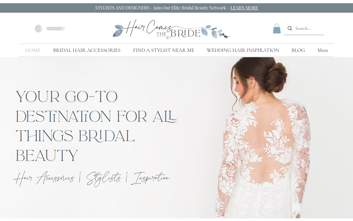 haircomesthebride.com screenshot