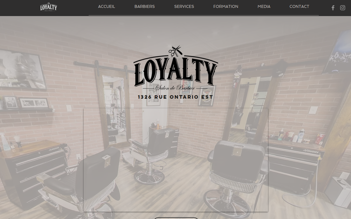loyaltybarbershop.ca screenshot